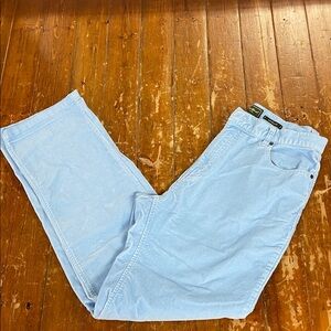 Eddie Bauer Light Blue Straight Leg Pants 14 Tall